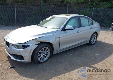 2018 BMW 320I xDrive из США, поврежденный, VIN WBA8A3C5XJA494899